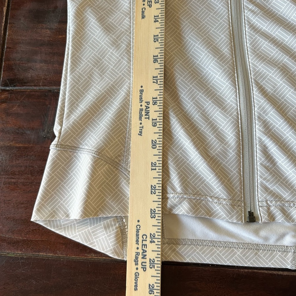 Peter Millar Wicking Full Zip Performance Jacket UPF 50+ Gray Size Small - Picture 9 of 9